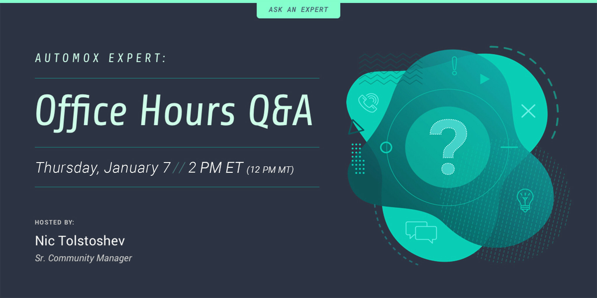 Upcoming Office Hours Q&A Session on January 7th!